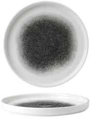 Churchill Plată plată Churchill „Raku „Quartz Black, cu margine înaltă, Ø 210 mm