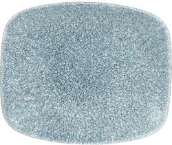 Churchill Talpă plată ovală „Topaz Blue Churchill „Raku, lungime: 154 mm