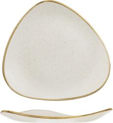 Churchill Plată plat, triangle, ø: 229 mm CHURCHILL Stonecast Barley White