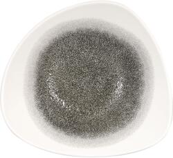 Churchill Raku Quartz Black farfurie adâncă, organică, ø: 235 mm