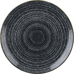 Churchill Homespun Charcoal Black farfurie plată, coup, ø: 260 mm