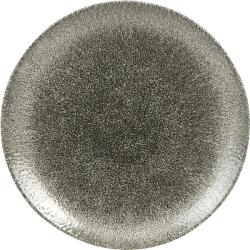 Churchill Raku Quartz Black farfurie plată, coup, ø: 260 mm
