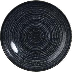 Churchill Tavă adâncă Churchill Homespun Charcoal Black, ø: 182 mm