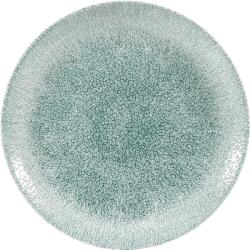 Churchill Raku Verde jadis farfurie plată, coup, ø: 217 mm