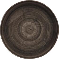 Churchill Bucătarie Stonecast Iron Black Farfurie adâncă, coup, ø: 248 mm