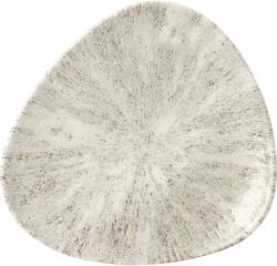 Churchill Stone Agate grey farfurie plată, triunghiulară, ø: 192 mm