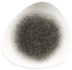 Churchill Farfurie plată Raku Quartz Black Churchill, triunghiulară, ø: 192 mm