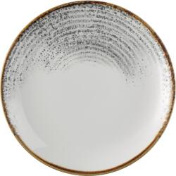 Churchill Homespun Accents Jasper Grey farfurie plată, diametru: 217 mm
