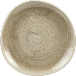 Churchill Stonecast Antique Taupe farfurie plată, organică, ø: 210 mm