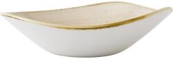 Churchill Stonecast Nutmeg Cream farfurie adâncă, triunghiulară, ø: 185 mm