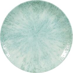 Churchill „Stone „Aquamarine farfurie plată, cu bordură, ø: 217 mm