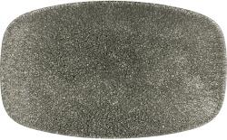 Churchill Talher plat, dreptunghiular, lungime: 200 mm "Raku" "Quartz Black" de la CHURCHILL