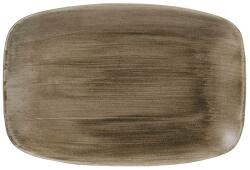 Churchill Farfurie plată rectangulară CHURCHILL „Stonecast „Antique Taupe, lungime: 300 mm
