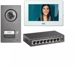 Urmet egylakásos IP kaputelefon szett, Mikra2 kaputábla, 7" Basic lakáskészülék, proximity olvasó, 1060/634