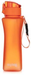 KARTON P+P Sticla apă, recipient plastic 550ml - OXY TWIST TRITAN, portocaliu mat
