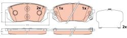 TRW set placute frana, frana disc TRW GDB2308