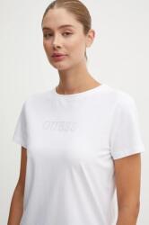 Guess t-shirt BRIANA női, fehér, V3BI11 J1314 - fehér XS