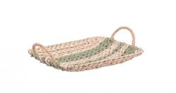 Bizzotto Set 5 tavi decorative iarba mare Deko 30x20x4.5 cm (0184757) Tava