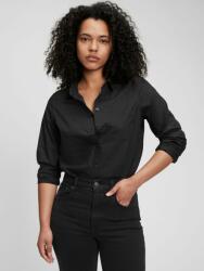GAP Риза от поплин The Perfect Shirt GAP GAP | Cheren | ЖЕНИ | XXS