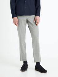 Celio Светлосиви мъжки карирани панталони Celio Fonoel Celio | Siv | МЪЖЕ | XL