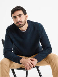 Celio Тъмносин мъжки пуловер с шарка Celio Vecountry Celio | Sin | МЪЖЕ | S