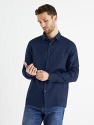 Celio Тъмносиня мъжка ленена риза Celio Baflax Celio | Sin | МЪЖЕ | S