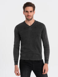 Ombre Clothing Черен мъжки основен пуловер с V-образно деколте Ombre Clothing Ombre Clothing | Cheren | МЪЖЕ | S