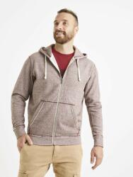 Celio Бургундска мъжка блуза с качулка Celio Celio | Cherven | МЪЖЕ | S