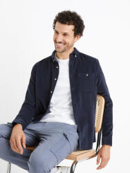 Celio Тъмносиня мъжка риза от велур Celio Carduroys Celio | Sin | МЪЖЕ | S