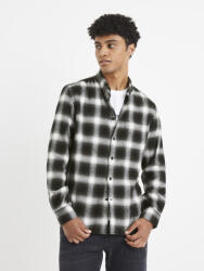 Celio Тъмнокафява карирана риза Celio Vaflaca Celio | Kafyav | МЪЖЕ | S