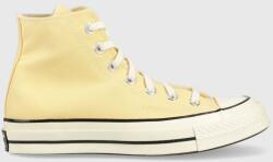 Converse sportcipő Chuck 70 HI sárga, A02757C - sárga Férfi 43