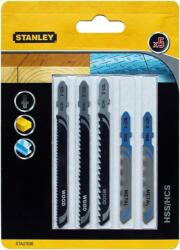 STANLEY STA27030-XJ Dekopír fűrészlap készlet HCS-HSS, 5db (STA27030-XJ)