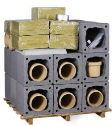 PGM d. o. o PGM 20cm átmérő/9m magas, 3 rétegű szigetelt kéményrendszer