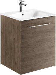 Geberit Selnova Square lavoar cu dulap 55 cm nucă 501.250. 00.1 (501250001)