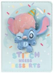 CoolPack - Squishy 3D - 100 lapos B/6 jegyzetfüzet - Disney Fashion - Stitch - Need desserts (75231PTR) (75231PTR)