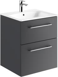 Geberit Selnova Square lavoar cu dulap 55 cm grafit 501.233. 00.1 (501233001)