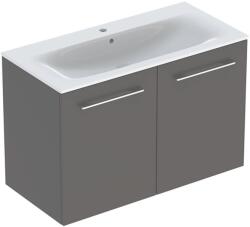 Geberit Selnova Square lavoar cu dulap 100 cm grafit 501.261. 00.1 (501261001)