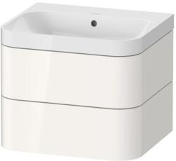 Duravit Happy D. 2 Plus lavoar cu dulap 57.5 cm alb HP4345N2222 (HP4345N2222)