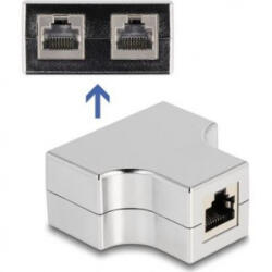 Delock RJ45 CAT5e STP -> 2db RJ45 CAT5e STP F/F splitter (87860) (87860)