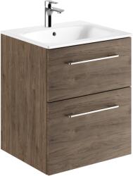 Geberit Selnova Square lavoar cu dulap 55 cm nucă 501.234. 00.1 (501234001)