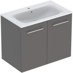 Geberit Selnova Square lavoar cu dulap 80 cm gri 501.257. 00.1 (501257001)
