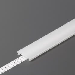 TOPMET F" klikk opál 4000mm LED profil fedél Topmet (SL A2160038)