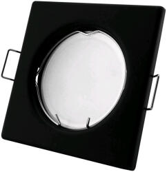 Avide GU10 keret szögletes fekete Avide (AVI ABGU10F S B)