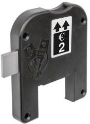 Eurolocks Zár 20 mm és 30 mm átmérőjű és 3, 2 mm maximális vastagságú érmékhez és zsetonokhoz