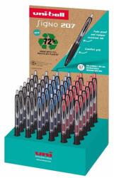 uni Zseléstoll display, 0, 4 mm, nyomógombos, UNI „UMN-207E Signo, vegyes színek (2UUMN207E36DB)