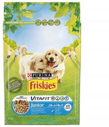 Friskies Hrană uscată pentru animale PURINA Friskies Vitafit Junior pentru câini cu pui, legume și lapte 3kg 12466160 (12466160)