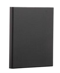 Panta Plast Îndosariere cu inele, panoramic, 4 inele, 40 mm, A4, PVC, PANTA PLAST, negru 0316-0024-01 (0316-0024-01)