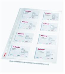 Esselte Suport de legitimație genothermic, cu clips, A4, 105 microni, transparent, 16 spații, ESSELTE 78930 (78930)