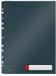 Leitz Genotherm, rabatabil, A4 maxi, LEITZ "Cosy Privacy", gri catifea 46680089 (46680089)