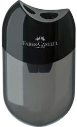 Faber-Castell 183500 ascuțitoare de plastic cu două recipiente negre P0013-0404 (P0013-0404)